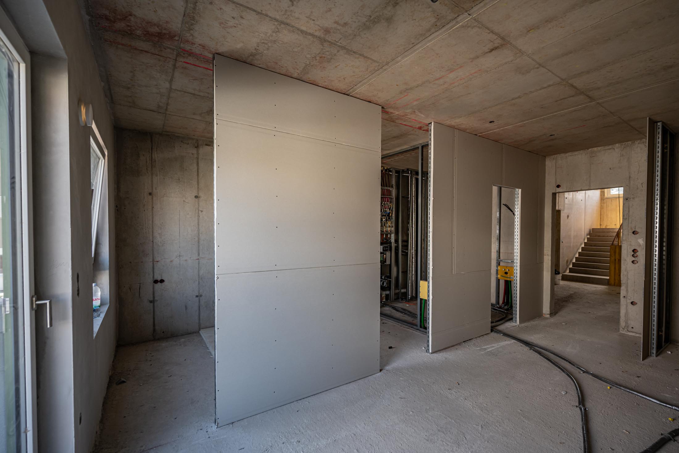Foto: Im Projekt Trees schreitet der Innenausbau gut voran.