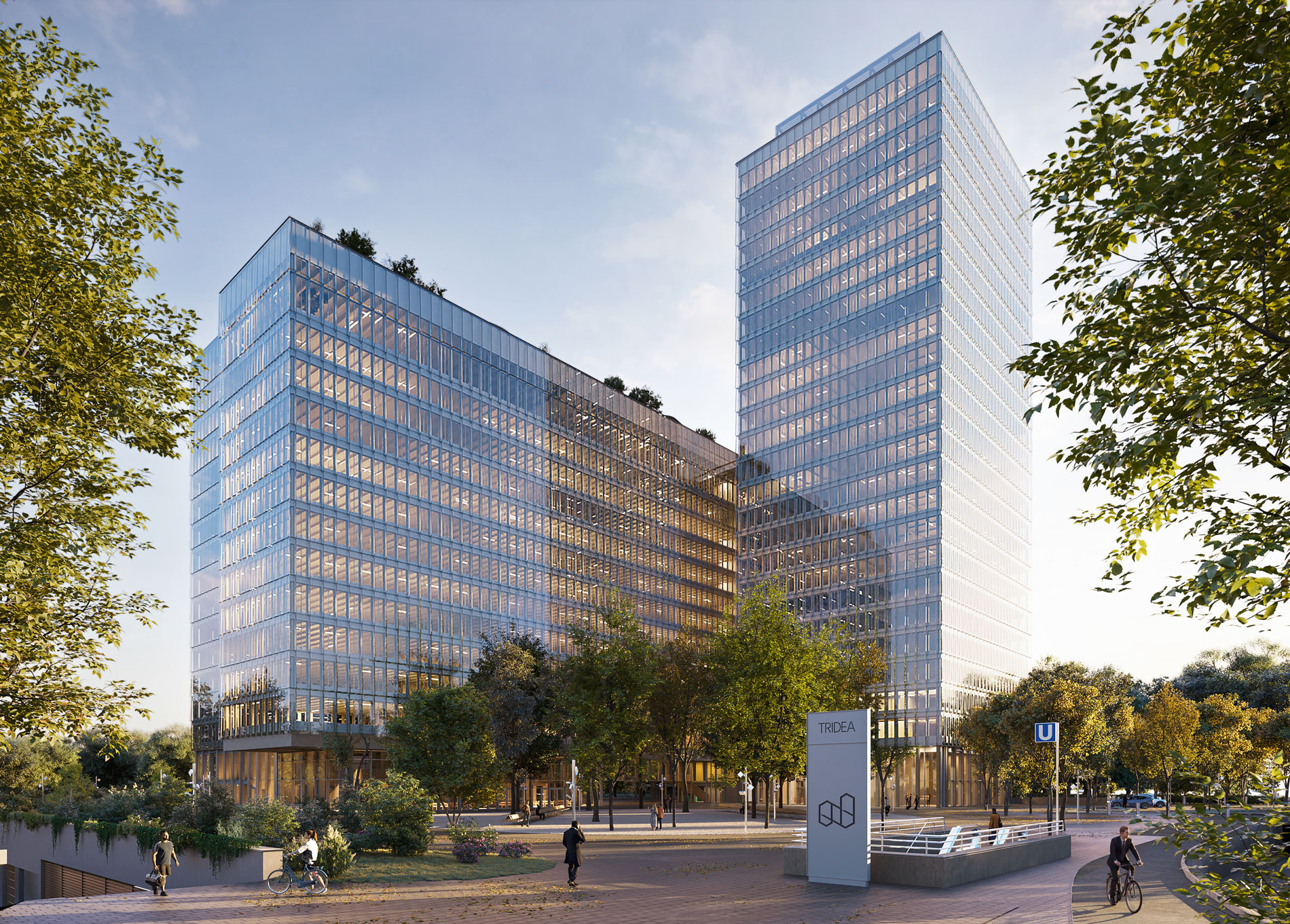 Bild: Schlicht, modern und zeitlos ist das von David Chipperfield designte Office 