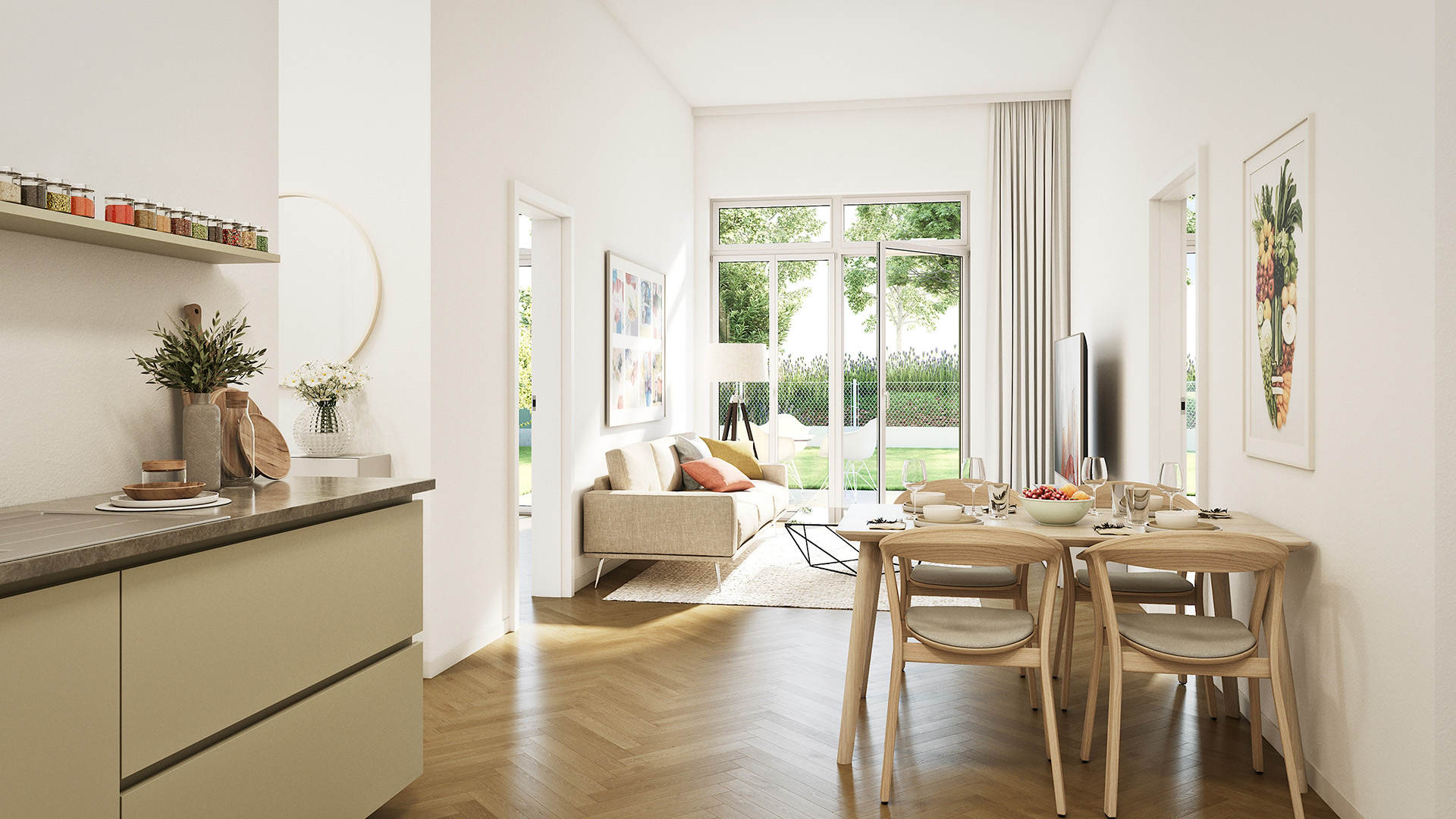 Foto: Wohnungsaktion für das Projekt Mein:G