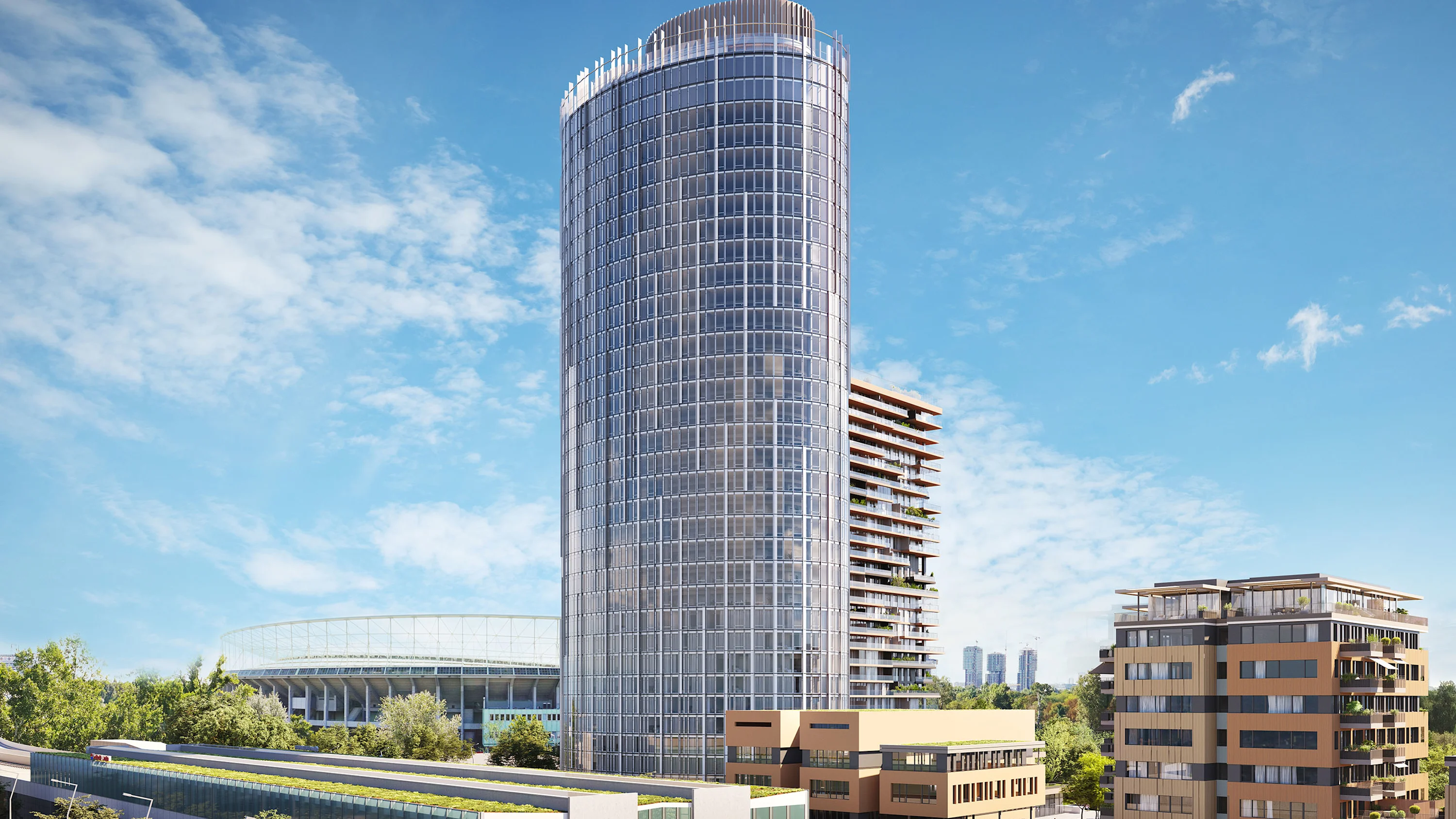 Beim Grünen Prater wird das neue Projekt entwickelt.