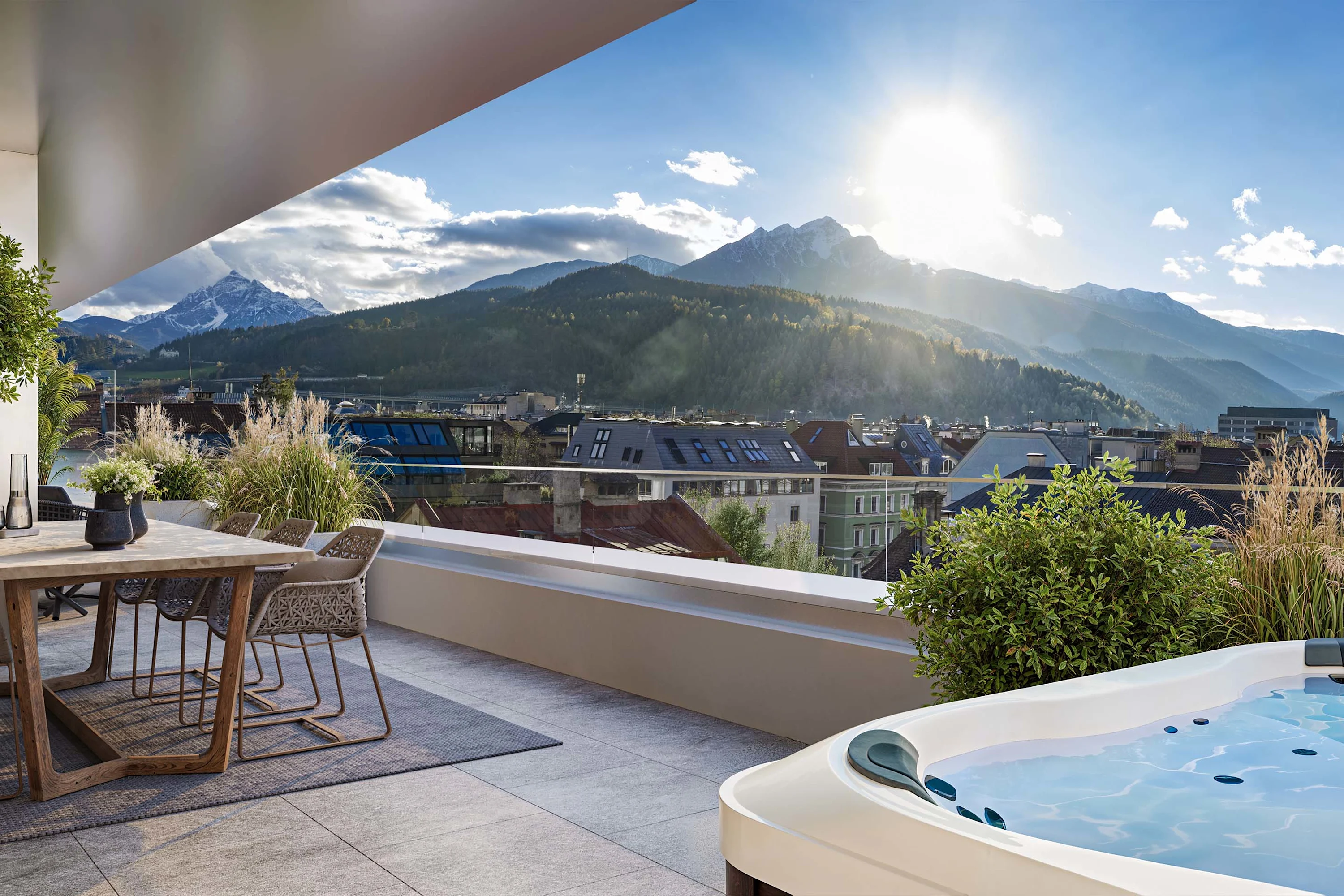 Foto: Visualisierung Projekt MIO in Innsbruck von STRABAG Real Estate