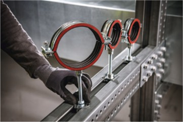 Sistema MT-90H per carichi pesanti e collari MP-MI