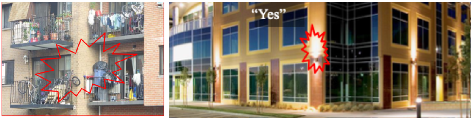 Immagini estratte da EFFECT : External Façade Fire Evaluation and Comparison Tool NFPA’s online tool based on methodology developed by Arup User's Guide (feb. 2018) 