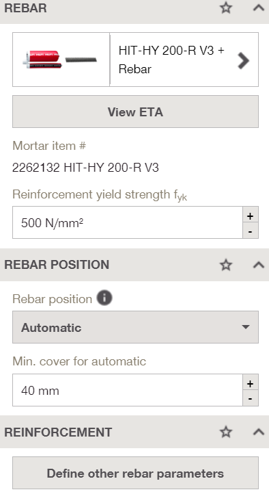 PROFIS_Engr_enter_rebar