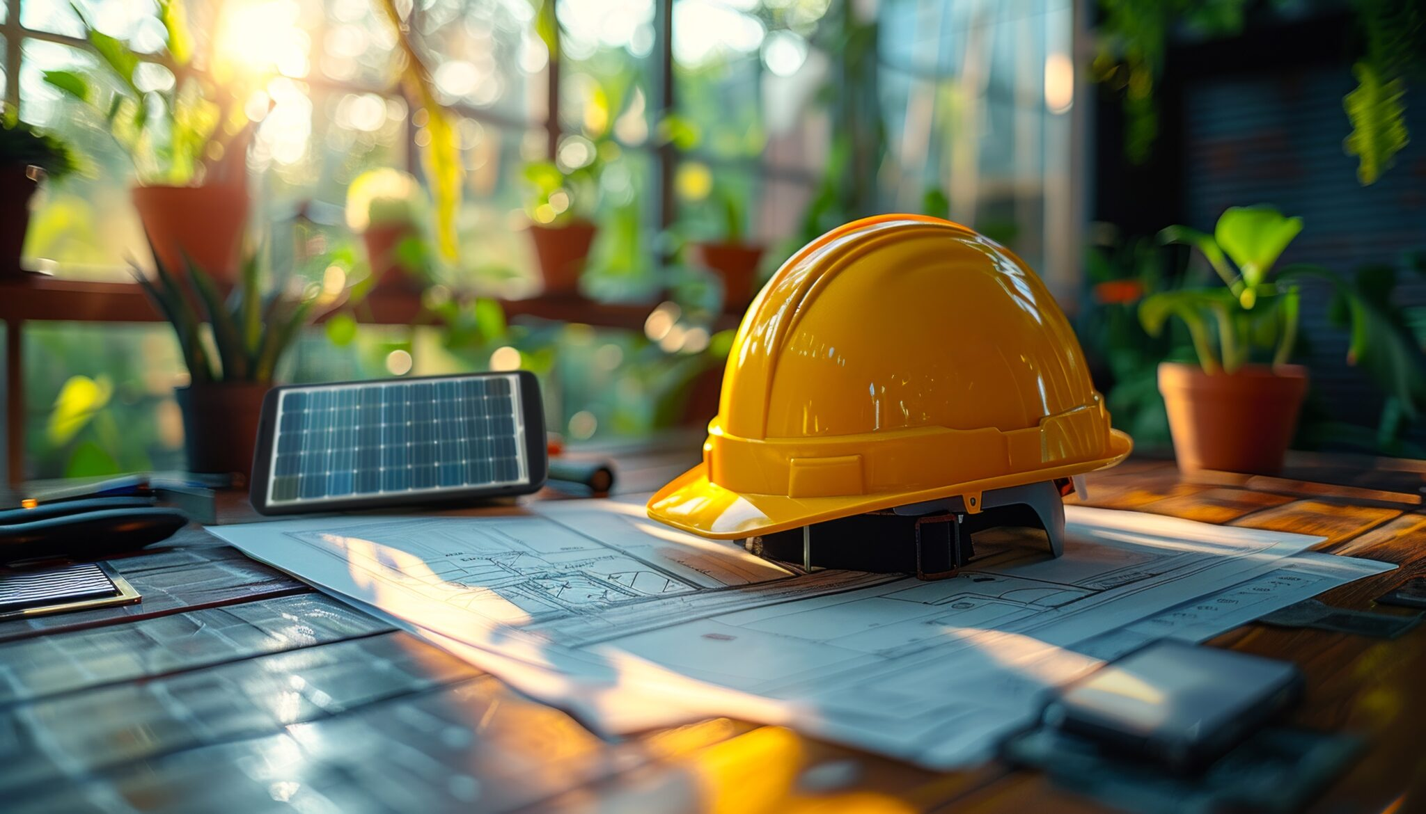 Construction project plans