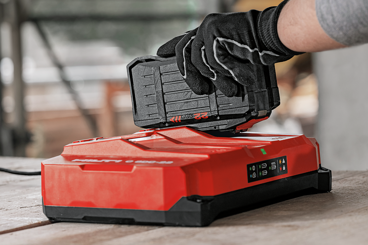 バッテリー・充電器 - Hilti Japan