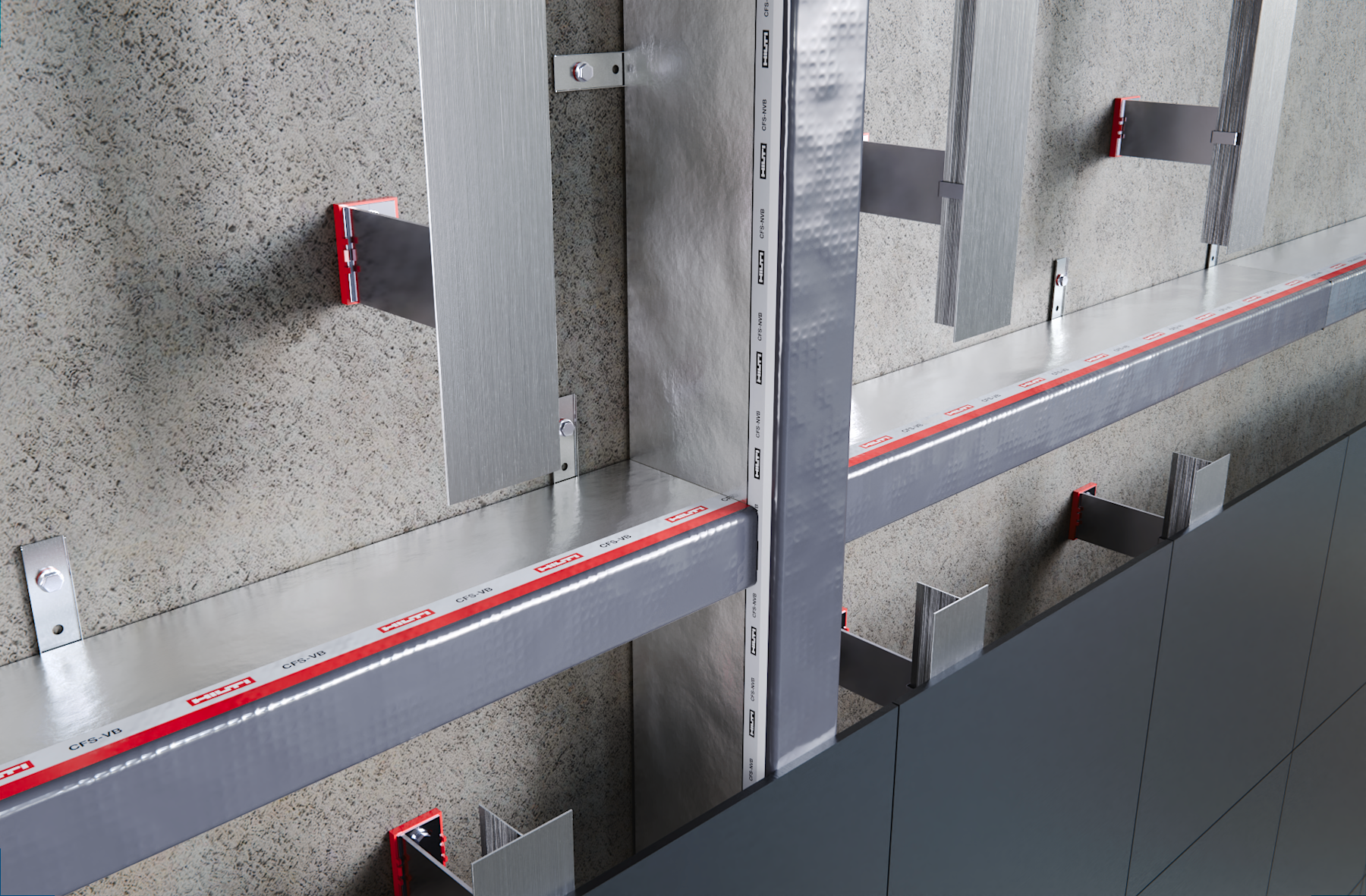 Hilti Cavity Barrier CFS-VB/NVB - Intersezione