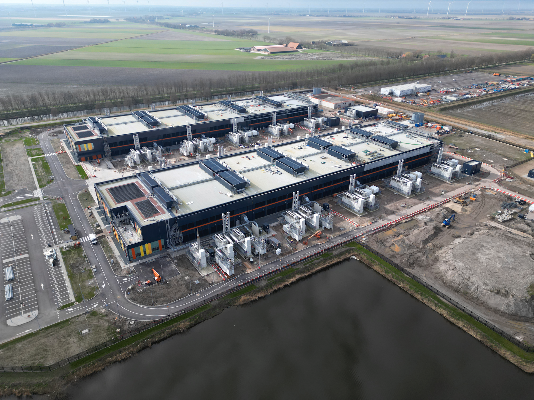 Overview image of the Data center