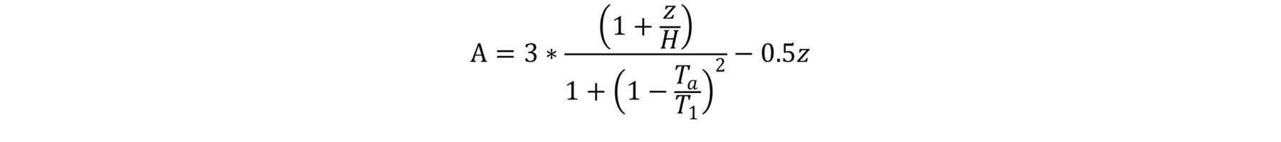 formula fattore di amplificazione EC8