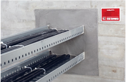 Esempio di attraversamento con prodotto Hilti CFS-M RG