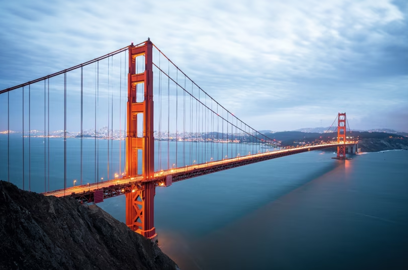 Культовий міст Золоті Ворота (Golden Gate Bridge)
