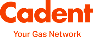 Image of Cadent Gas logo. The text reads: Cadent - Your Gas Network.