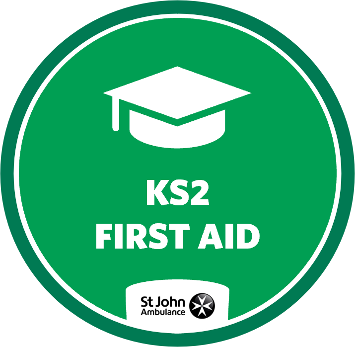 St John Ambulances Key Stage 2 first aid badge.