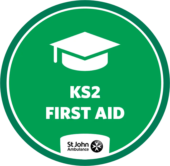 St John Ambulances Key Stage 2 first aid badge.