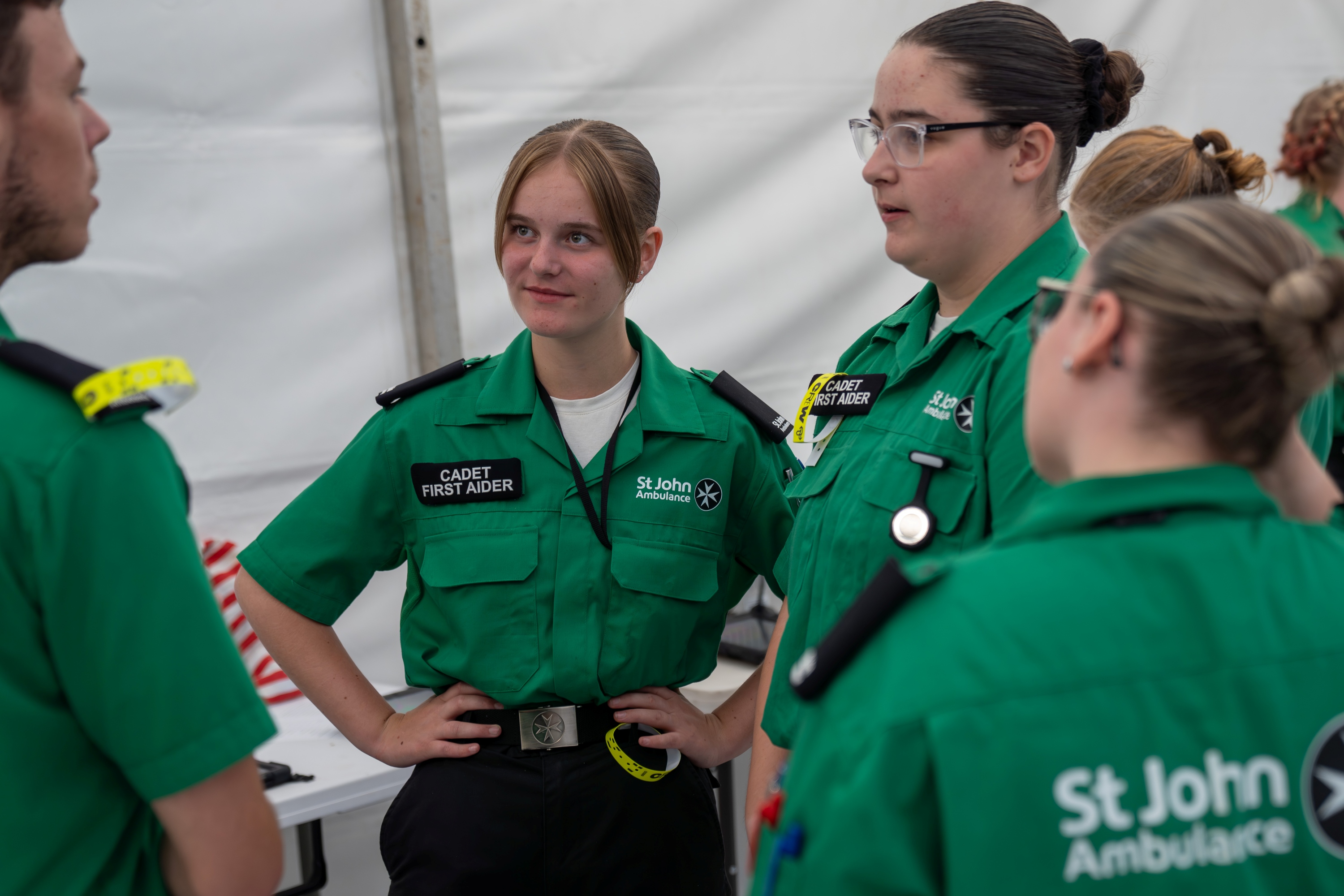 Cadet First Aiders Event Volunteering 2025