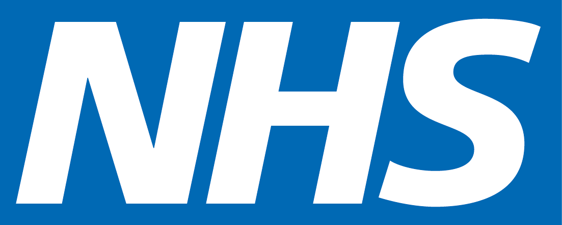 NHS logo.