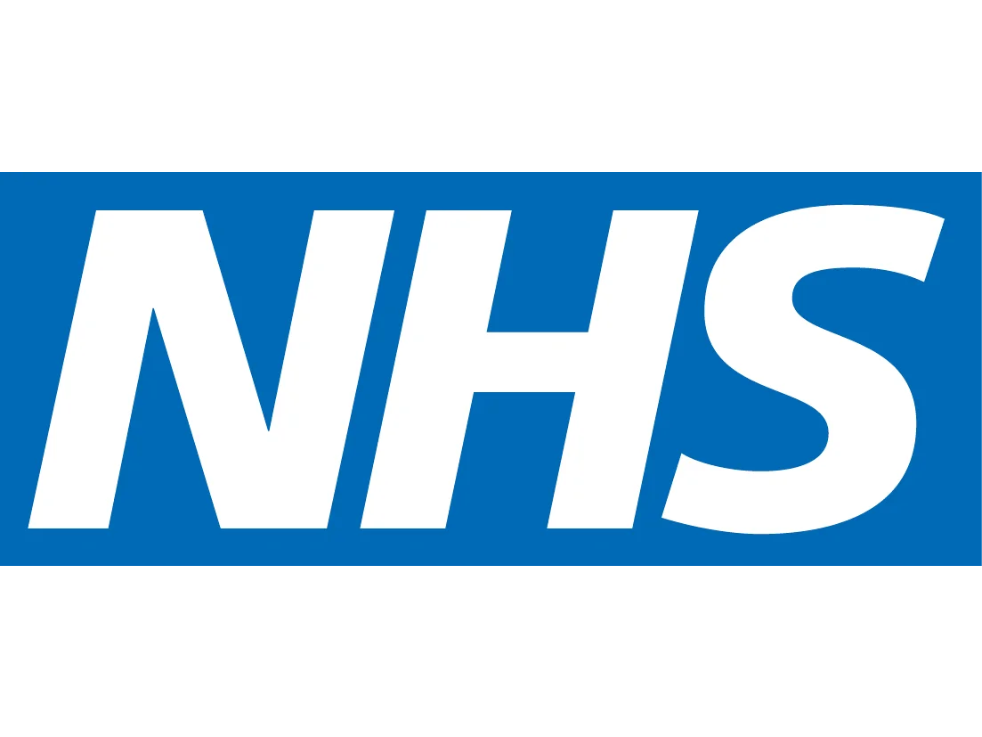 NHS logo.