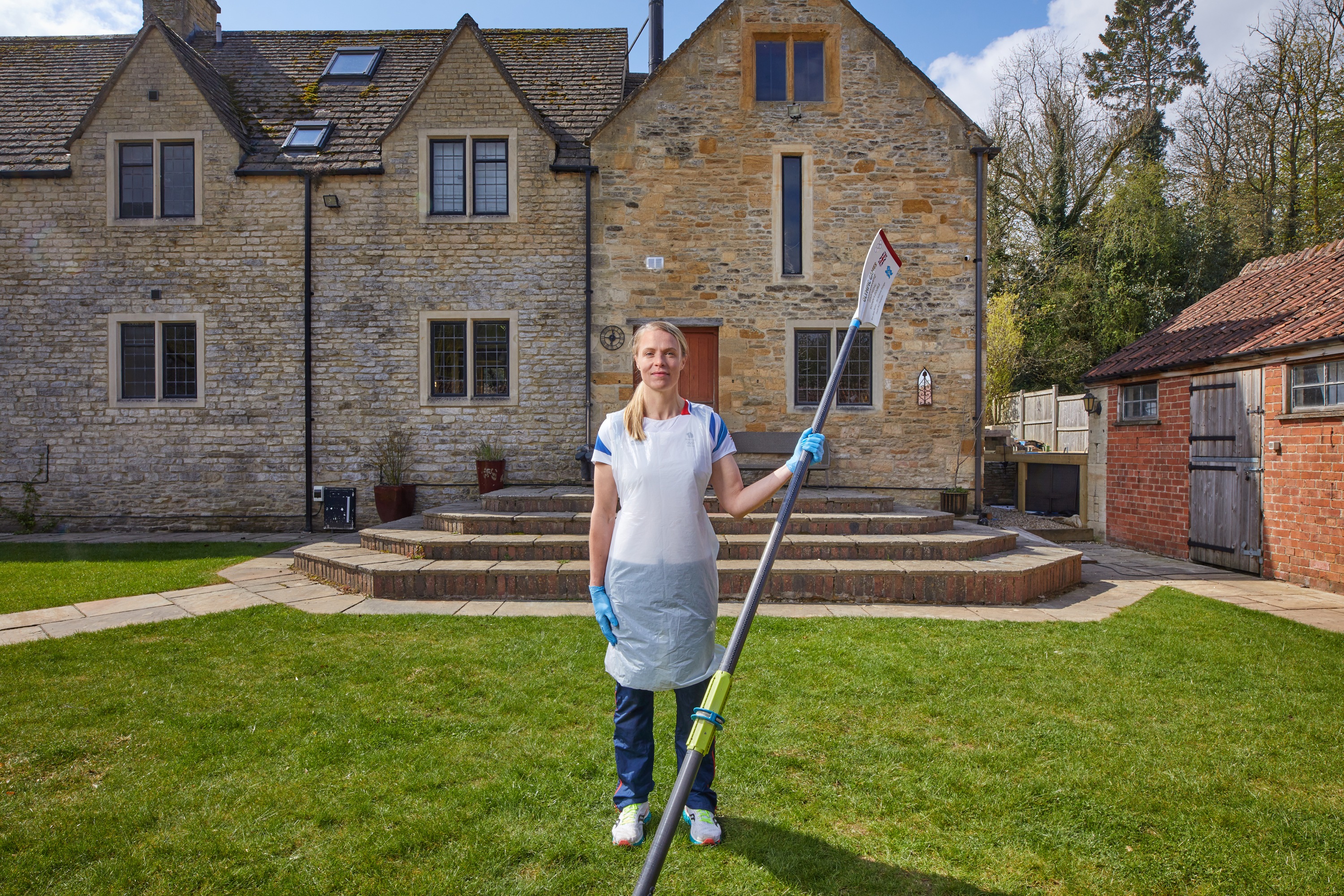 Anna Watkins posing for a picture.
