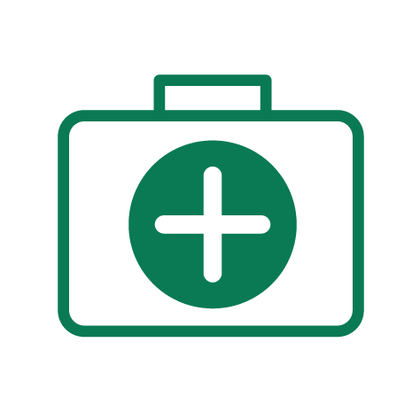 A simple first aid icon.