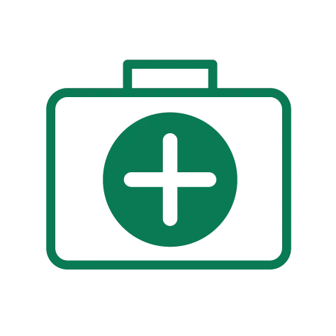 A simple first aid icon.