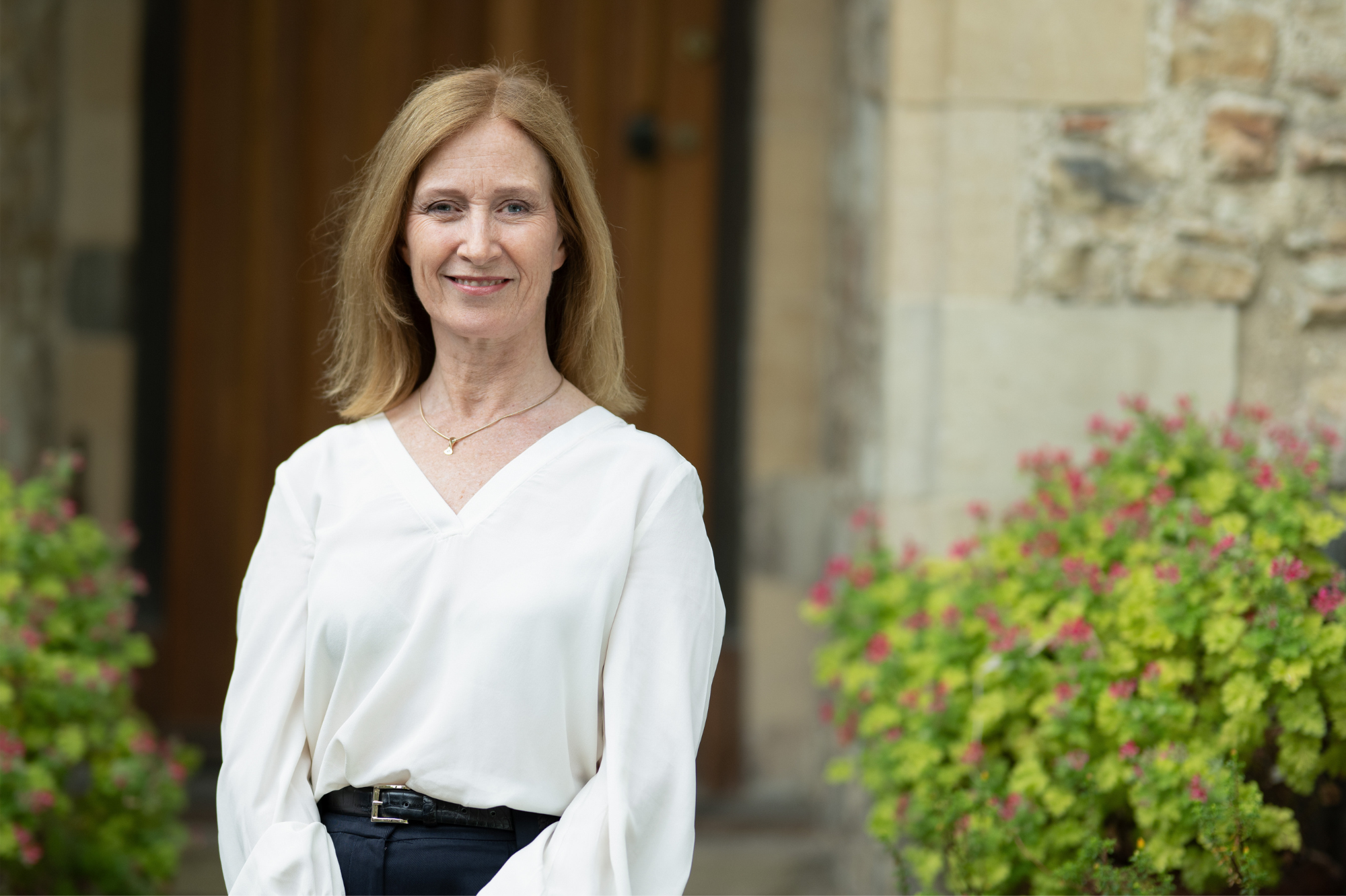 A photograph of Shona Dunn smiling.