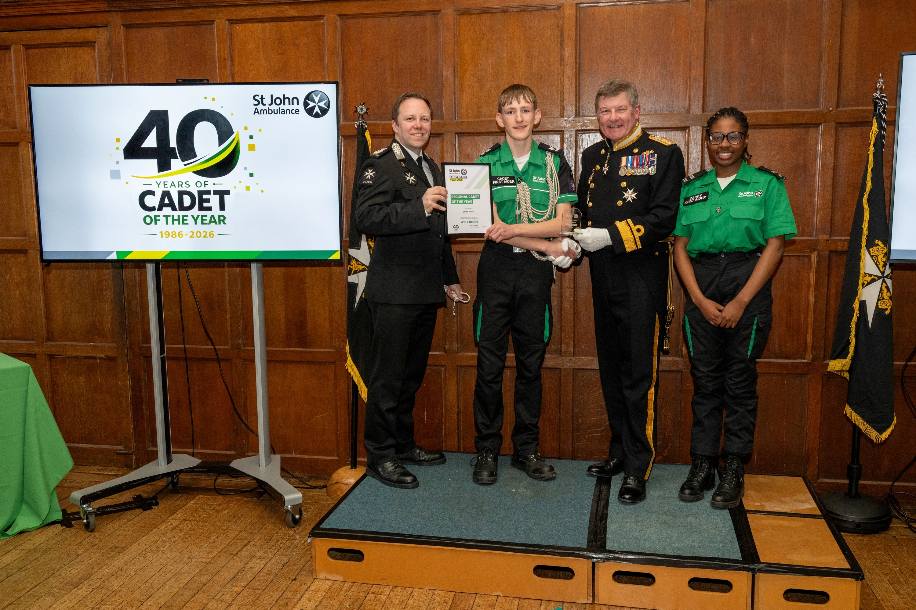 The recognised Cadet from the South East.