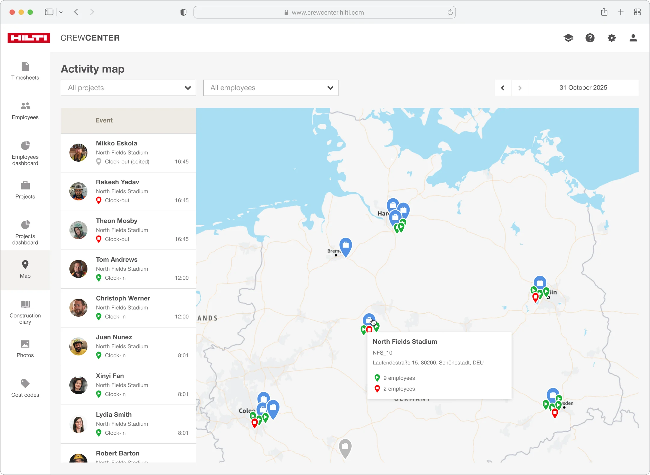 Placeholder for Realtime Tracking Screenshot