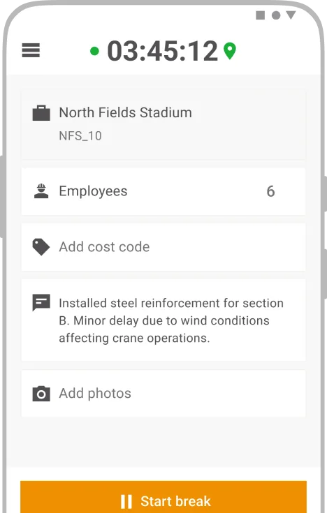 Mobile - Live tracking - CTA Demo/Trial footer