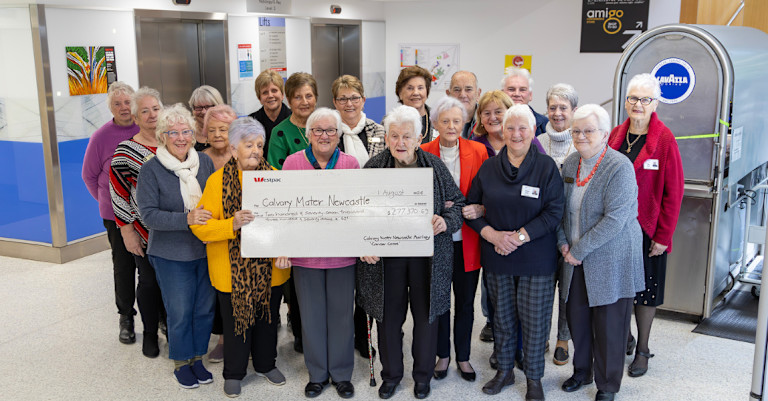 news-main image-Calvary Mater Newcastle Auxiliary raises over $275,000 for the hospital