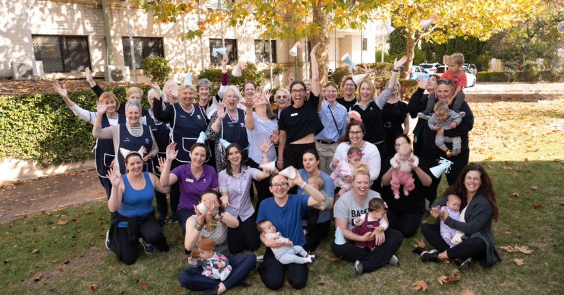 news-main image-Tenth anniversary celebrations for Calvary John James Hospital’s ‘Mums and Bubs’ exercise classes