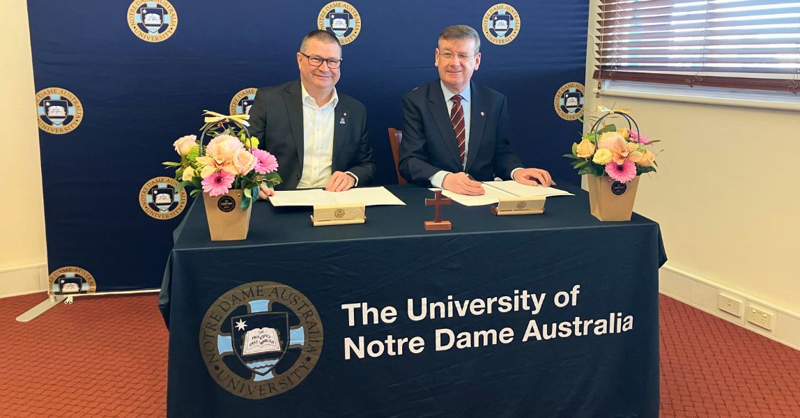 news-main image-Calvary Health Care and The University of Notre Dame Australia ink MOU