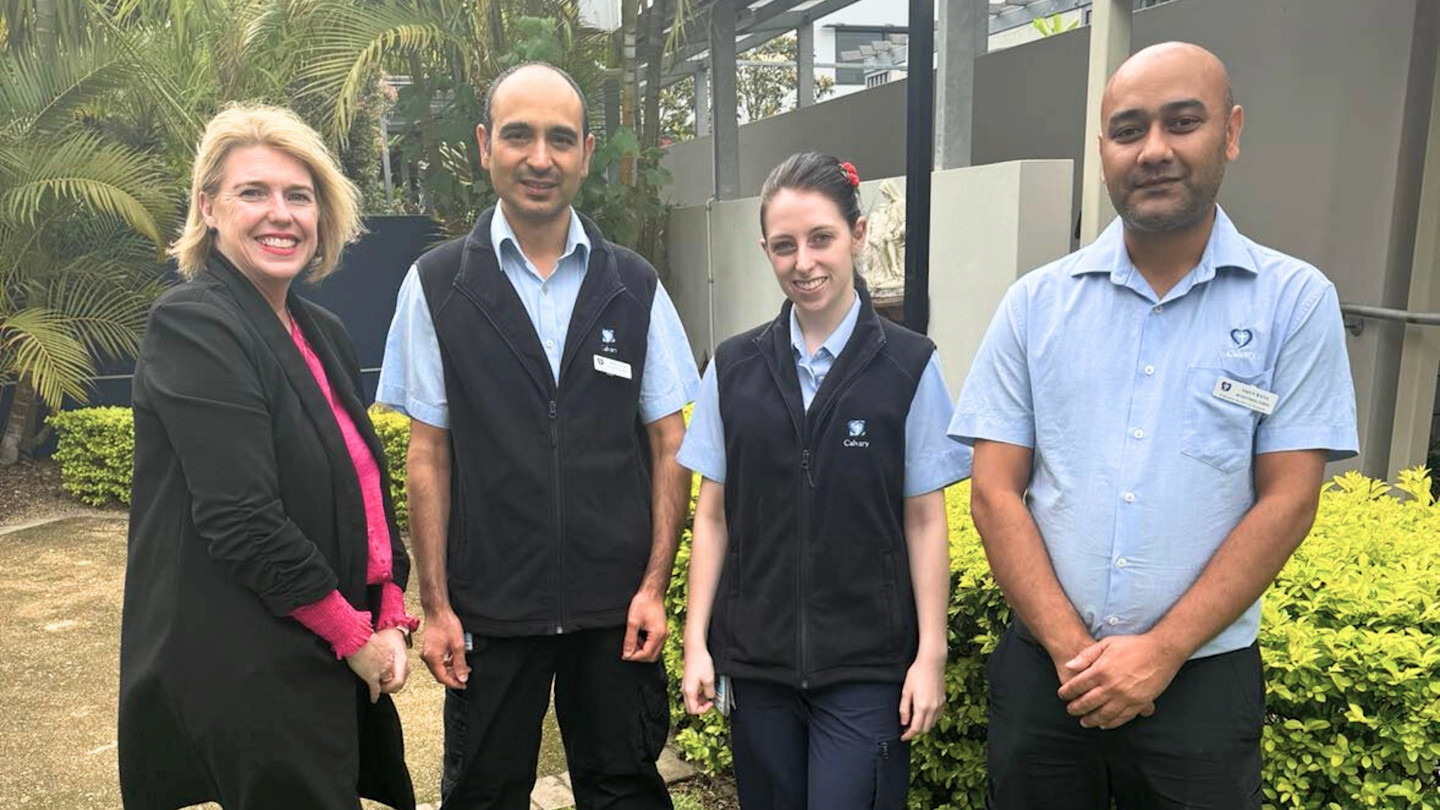 News-main image-Support and friendship key for Calvary Kogarah’s nurse graduates