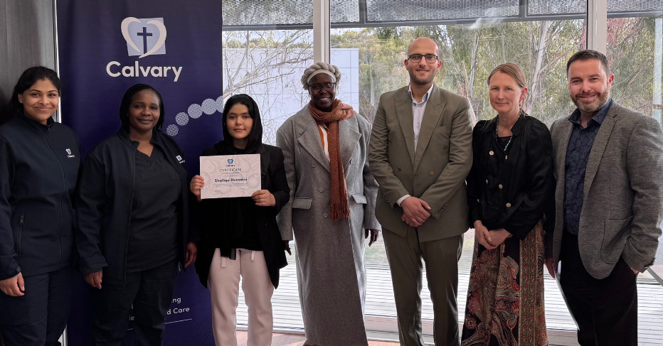 news-main image-Calvary’s Refugee Mentoring Program provides pathways to health careers