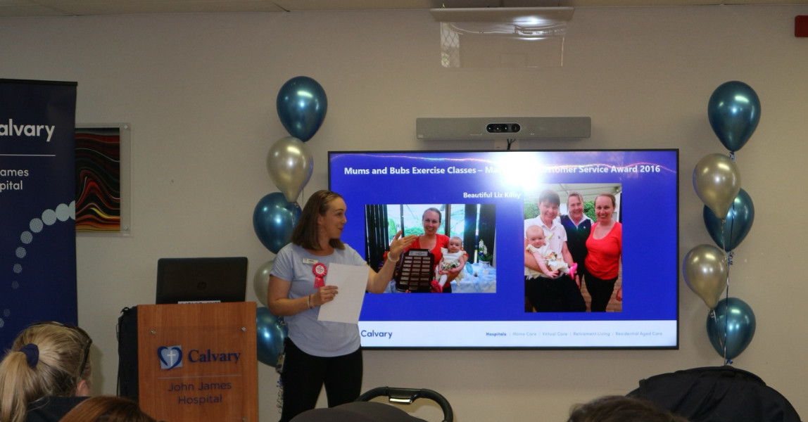Tenth anniversary celebrations for Calvary John James Hospital’s ‘Mums and Bubs’ exercise classes-image03