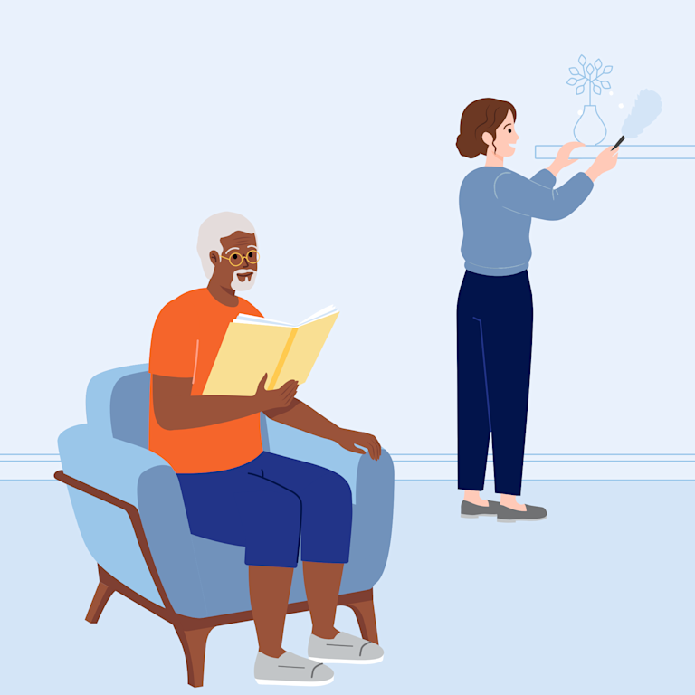 home care-switch providers-tile image-support from day one