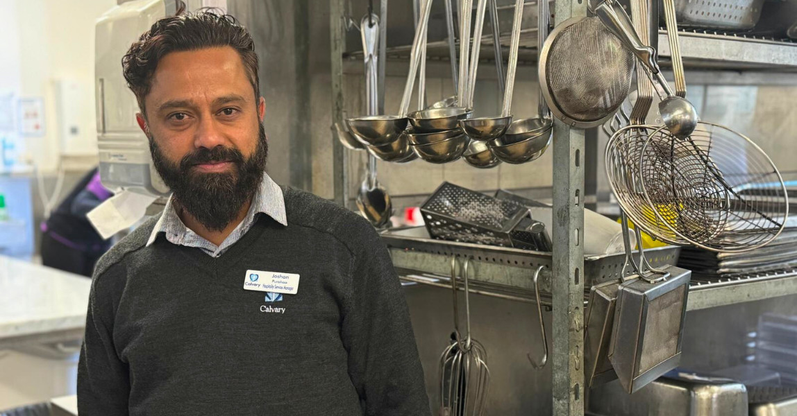 news-main image-Calvary John James dishes up the “best lasagna”