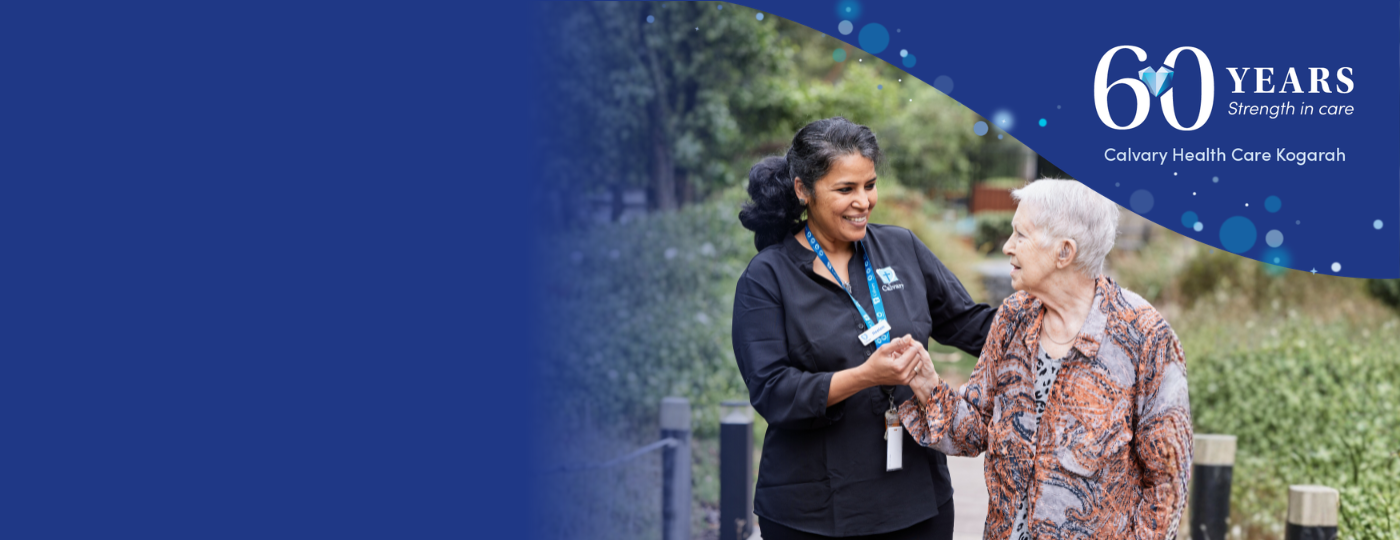 Calvary Health Care Kogarah 60 years web banner