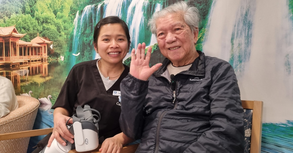 news-main image-Virtual reality enriches lives at Calvary Springvale