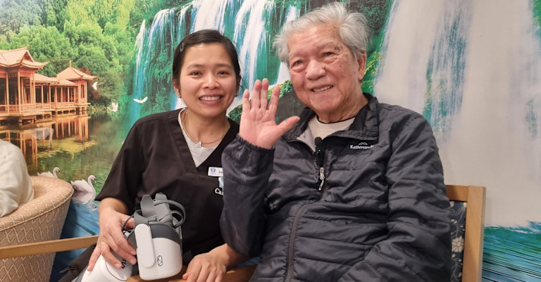 news-main image-Virtual reality enriches lives at Calvary Springvale