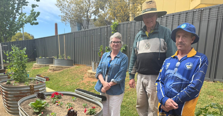 news-main image-A shared love of gardening helping Calvary Riverina Drug and Alcohol clients on their path to recovery