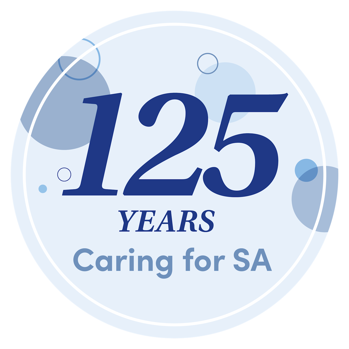 CAL3214 NAT V1-2 125 Years Caring for SA Logo Circle 1 RGB Feb25