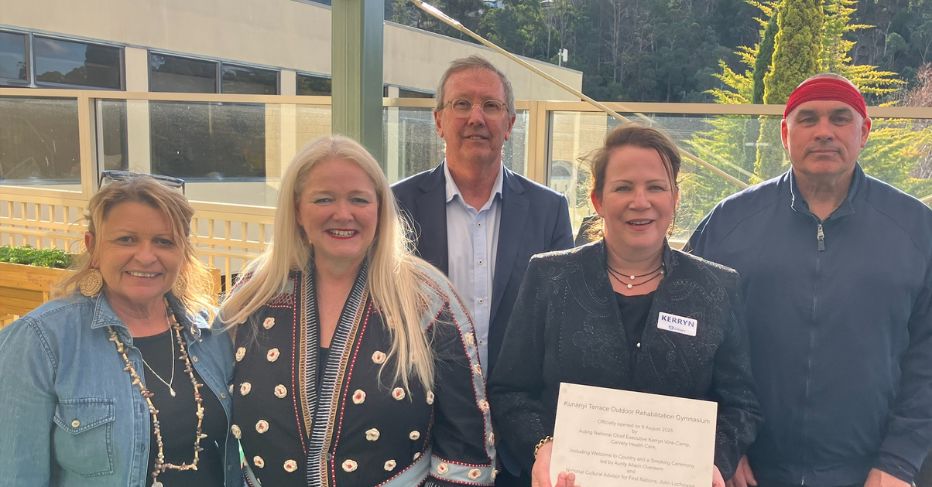 news-main image-Calvary’s outdoor gym a little ray of sunshine for rehabilitation patients