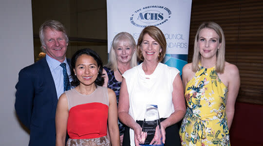 news-main image-GRACE Program awarded National ACHS Quality Improvement Award