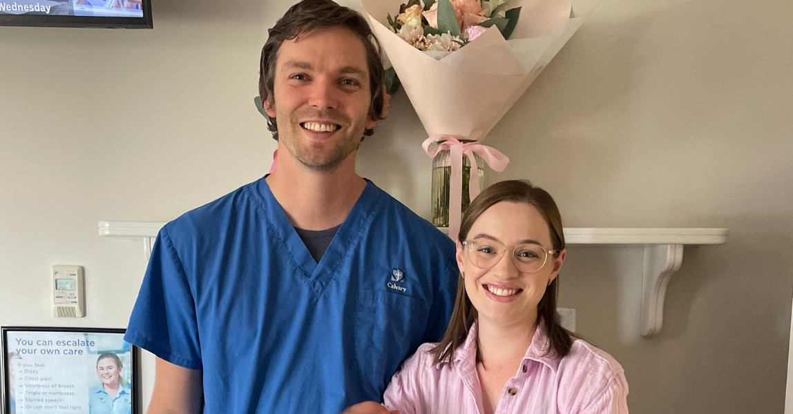 news-main image-Midwife Larry a safe pair of hands for new mums and dads