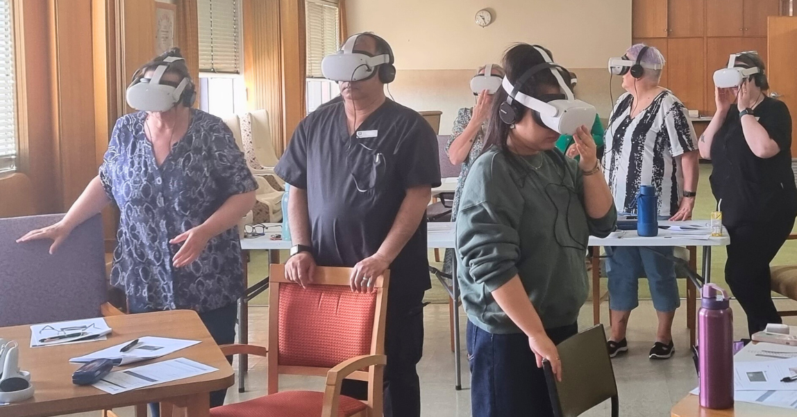 Virtual dementia training lets Calvary staff see world through residents’ eyes-image 02