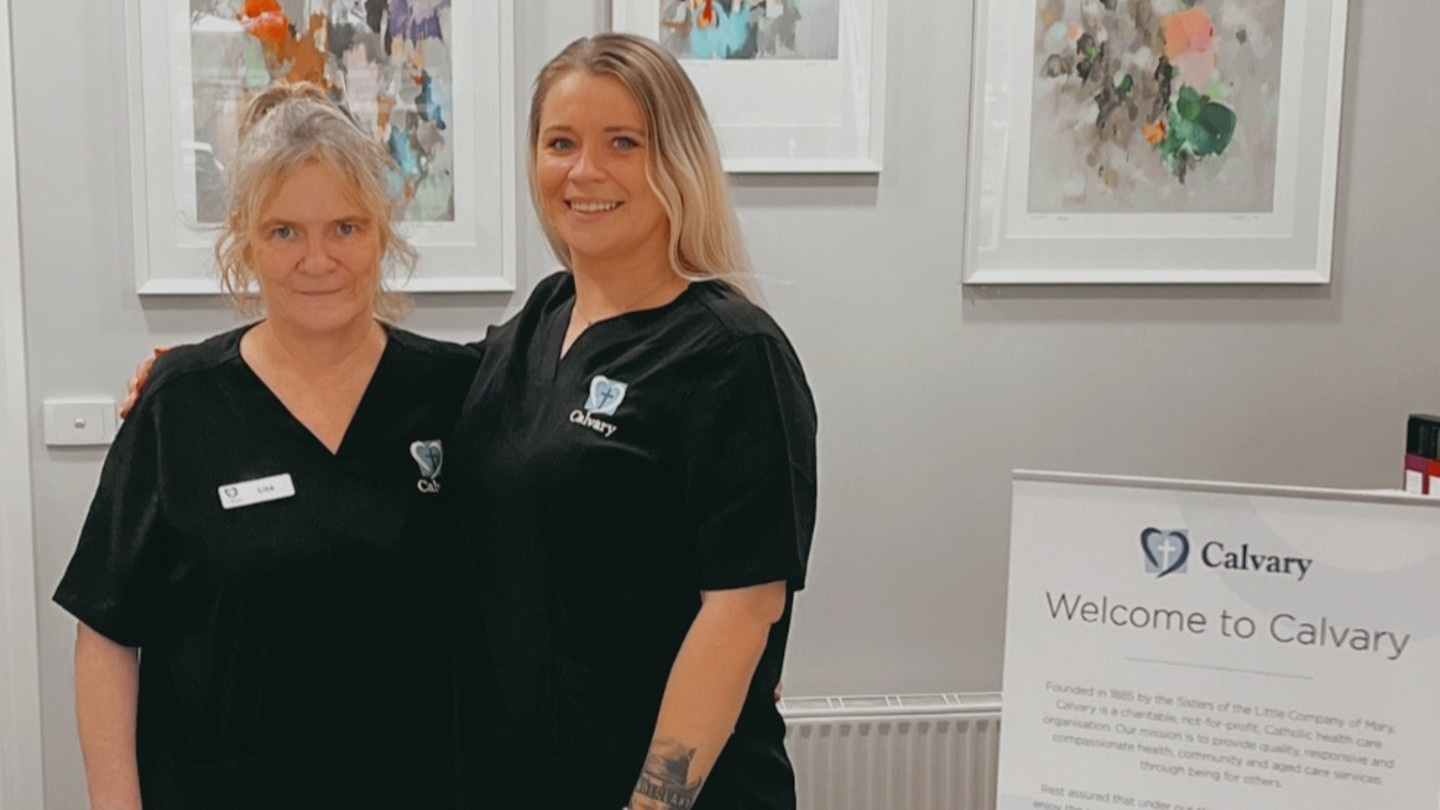 News-main image-Mother and daughter opt to retrain at new Calvary home