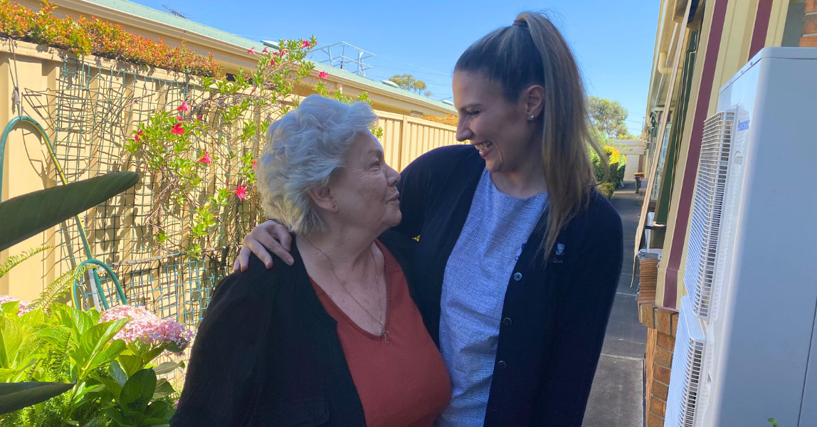 news-main image-Calvary connects retirement village resident with home care services