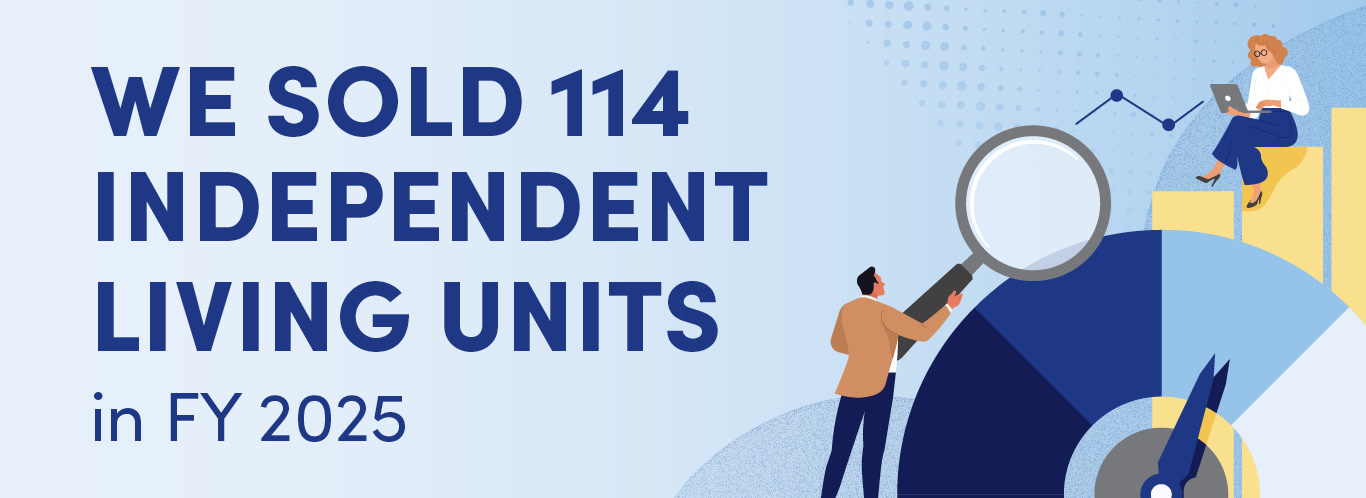 Retirement living FY25 infographics2