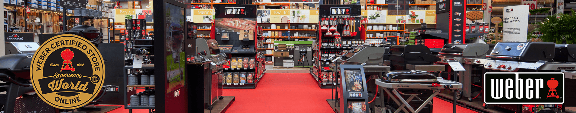 Weber Gasgrill Hero Banner