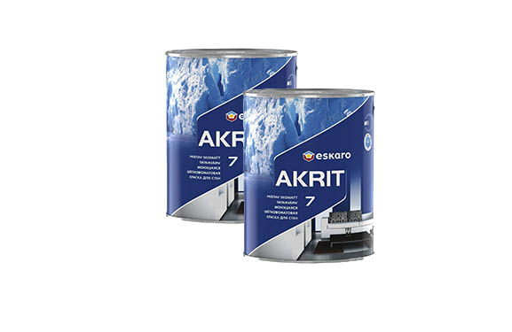 EE Seinavärv Eskaro Akrit 7 A valge 2,85 l